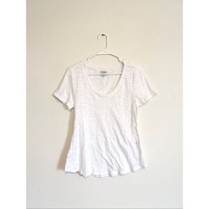 Sundance 100% Cotton White Tshirt
